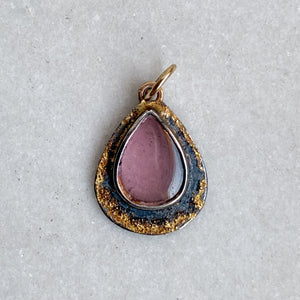 Pink Tourmaline Pendant