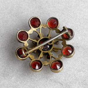 Bohemian Garnet Brooch
