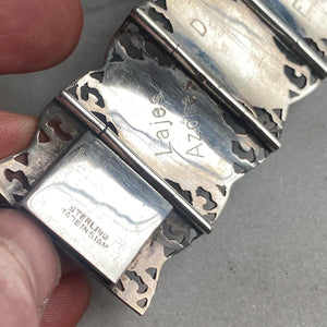 Nielloware Bracelet with Engraving