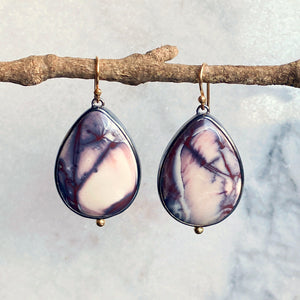 Porcelain Jasper Earrings
