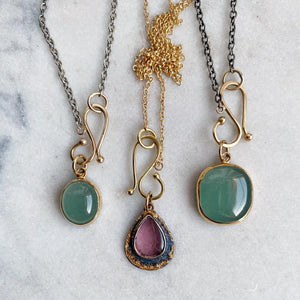 Pink Tourmaline Pendant