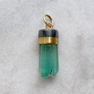 Tourmaline Wand Charm