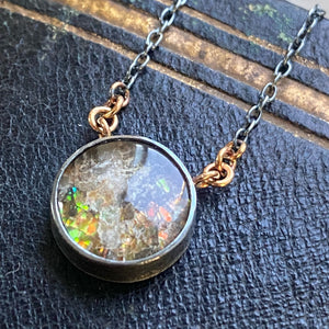 Ammolite Doublet Necklace