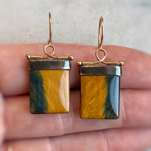 Tiger’s Eye/Hawk’s Eye Earrings