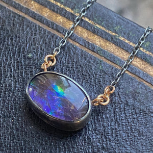 Ammolite Doublet Necklace