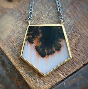 Dendritic Agate Necklace
