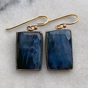 Petite Pietersite Earrings