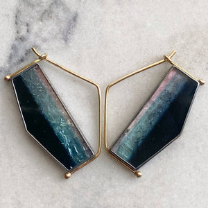 Multicolor Tourmaline Earrings