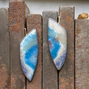 Multicolor Lazulite Earrings