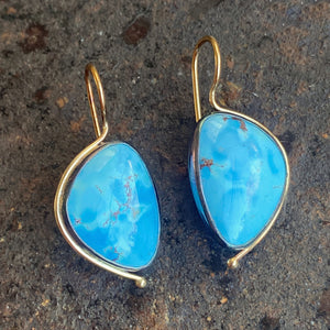 Golden Hills Turquoise Earrings