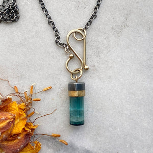 Tourmaline Wand Charm