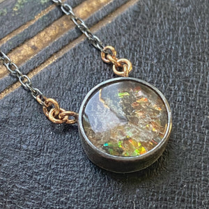 Ammolite Doublet Necklace
