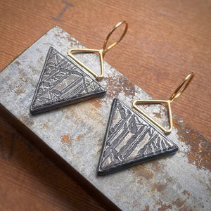 Meteorite Earrings