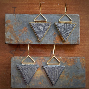 Meteorite Earrings