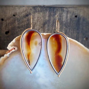 Montana Agate Earrings