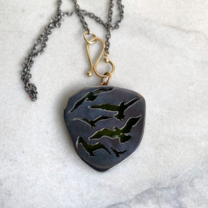 Olive Tourmaline Pendant