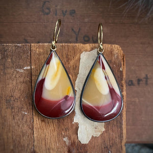 Mookaite Earrings