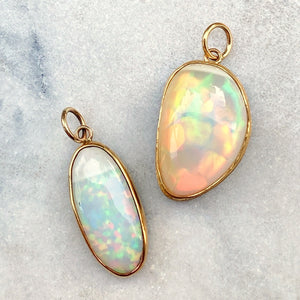 Custom Heirloom Opal Pendants