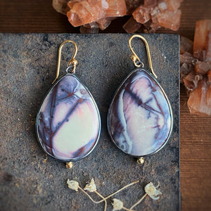 Porcelain Jasper Earrings