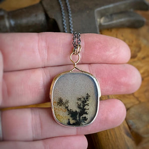 Dendritic Agate Necklace