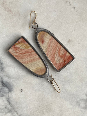 Misty Mountain Jasper Earrings