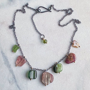 Tourmaline Bead Necklace