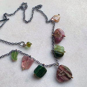 Tourmaline Bead Necklace