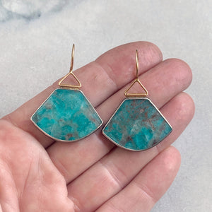 Amazonite Earrings