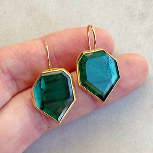 Bicolor Tourmaline Earrings