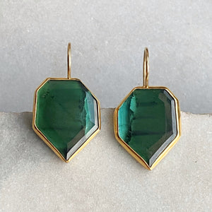 Bicolor Tourmaline Earrings