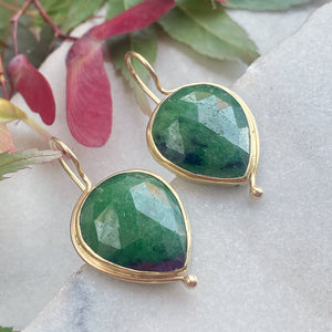 Zoisite Earrings