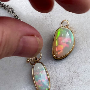 Custom Heirloom Opal Pendants