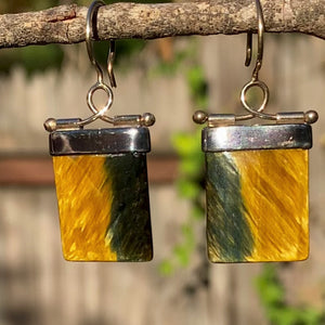 Tiger’s Eye/Hawk’s Eye Earrings