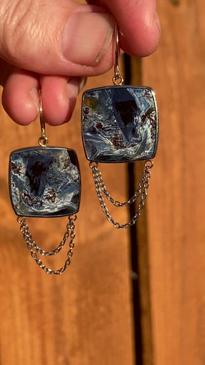 Pietersite Earrings