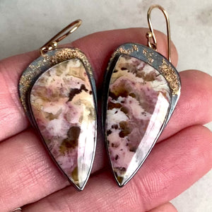 Lace Agate Earrings