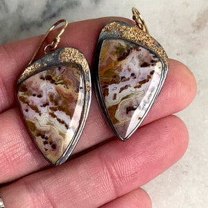 Lace Agate Earrings