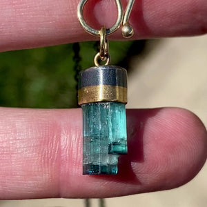 Tourmaline Wand Charm