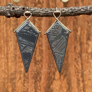 Meteorite Earrings