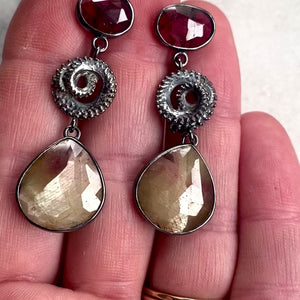 Octopus Tentacle Earrings