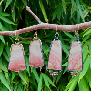 Misty Mountain Jasper Earrings #1