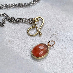 Sunstone Scapolite Pendant