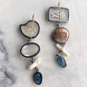 Magpie Earrings #2