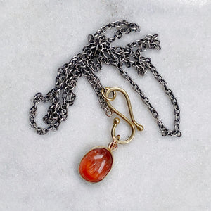 Sunstone Scapolite Pendant