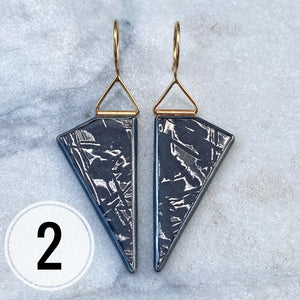 Meteorite Earrings