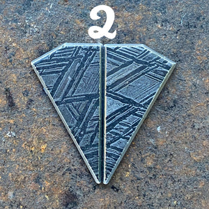 Made-to-Order Meteorite Earrings