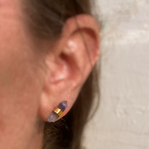 Dumortierite Earrings