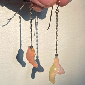 Opal Nugget Danglers