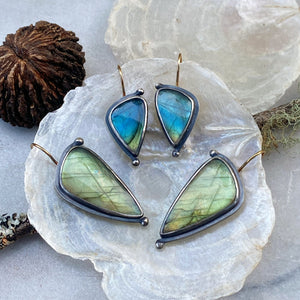 More Labradorite Earrings
