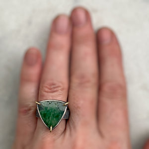 Tsavorite Ring