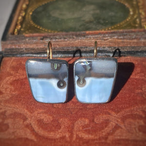 Blue Opal Earrings